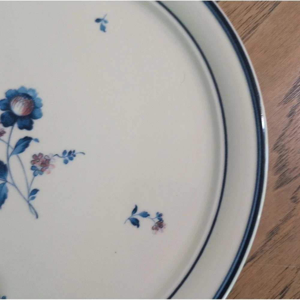 Noritake Keltcraft Blue Chintz #9104 Dinner Plates Ireland 10.5